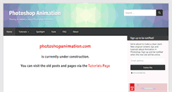 Desktop Screenshot of photoshopanimation.com